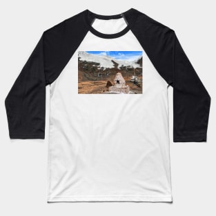 Kharola Glacier, Tibet. Baseball T-Shirt